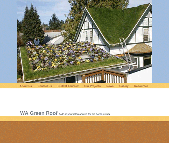 WA Greenroof homepage